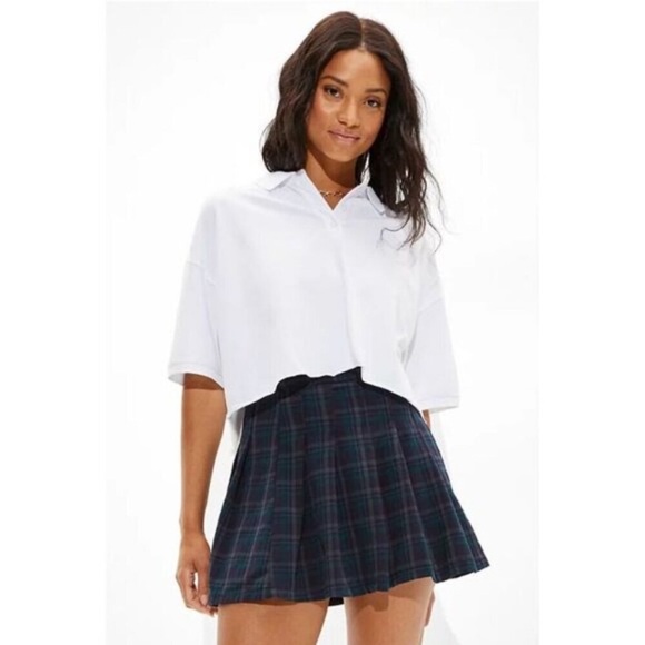 AMERICAN EAGLE Plaid Schoolgirl Skirt - Picture 1 of 8